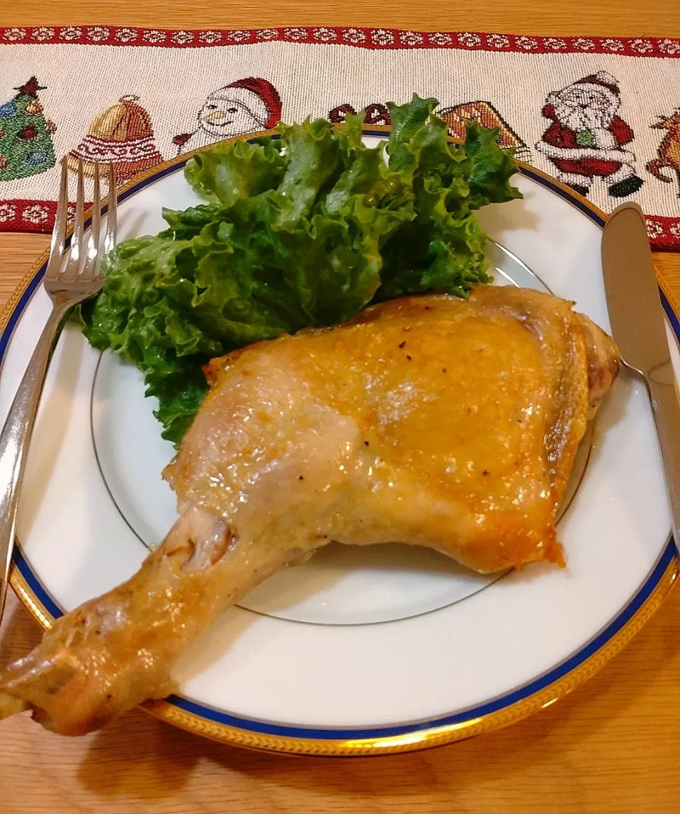 皮パリ　ローストチキン|みりさん