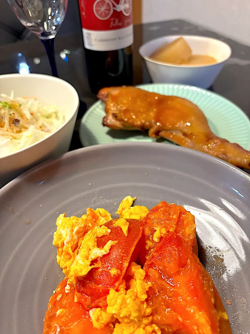 クリスマスイブ、我が家の晩飯^ ^|saturnさん