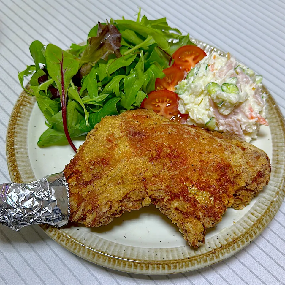 骨付きモモの唐揚げ|まさとさん