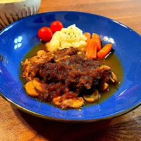 豚肩ロースの赤ワイン煮込み|ちろるろさん