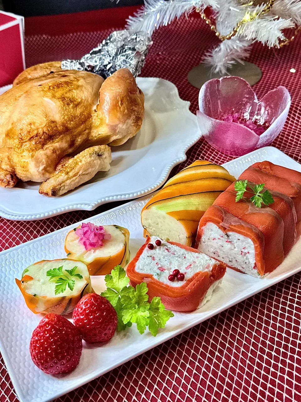 ローストチキン .*｡☃𓏸𓈒 🎄✧︎*🎅᥀֭֜❄۫˖|鬼百合さん