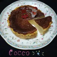 バスクチーズケーキ・クリスマスバージョン✨|cocco+さん