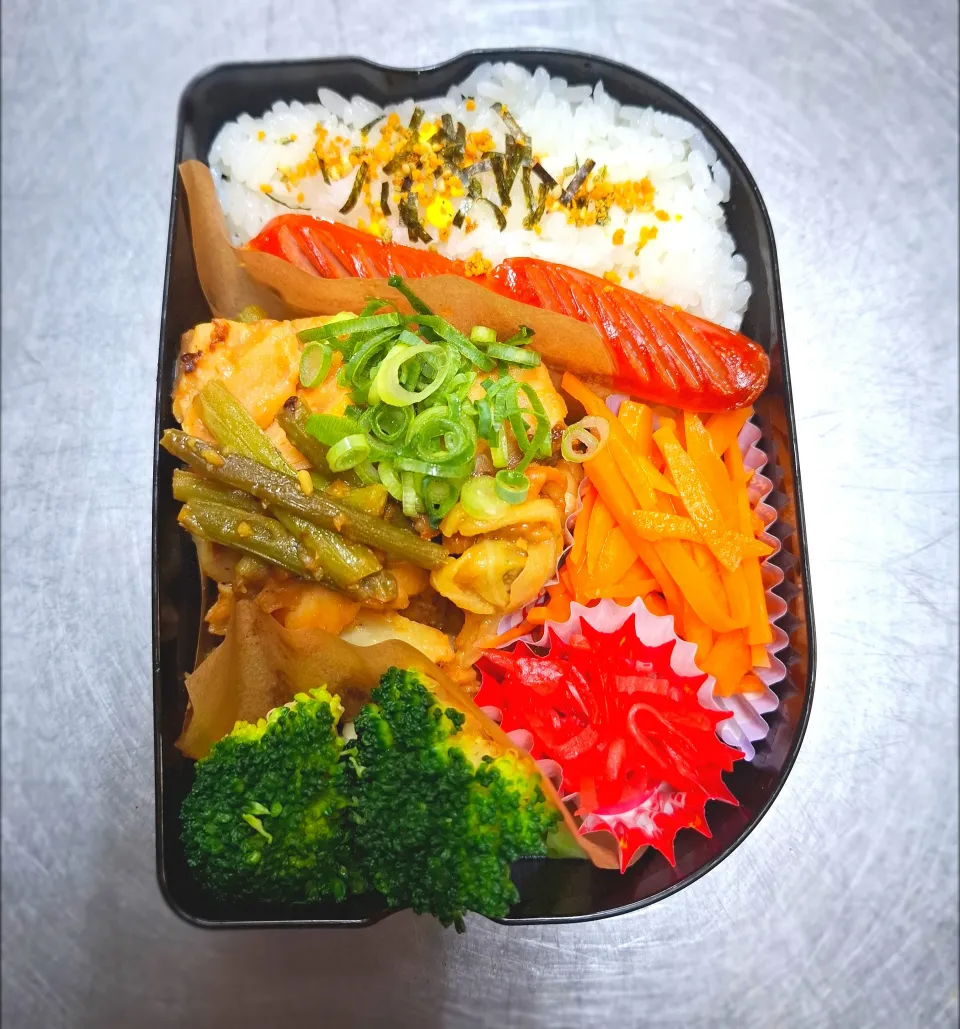 ⸜🐟⸝‍ちゃんちゃん焼き風弁当🐟|ゆきさんさん