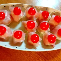 ポテサラの生ハム巻き|めぐさん