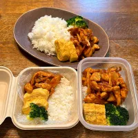 次男氏&高校生置き弁、三男氏弁当|tenoaさん