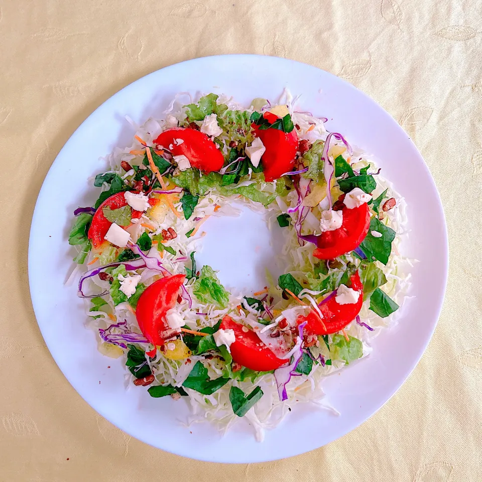 リースサラダ🥗🫜🎄|sakiさん