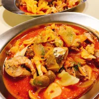 鯖水煮のトマト煮込み|ももこさん