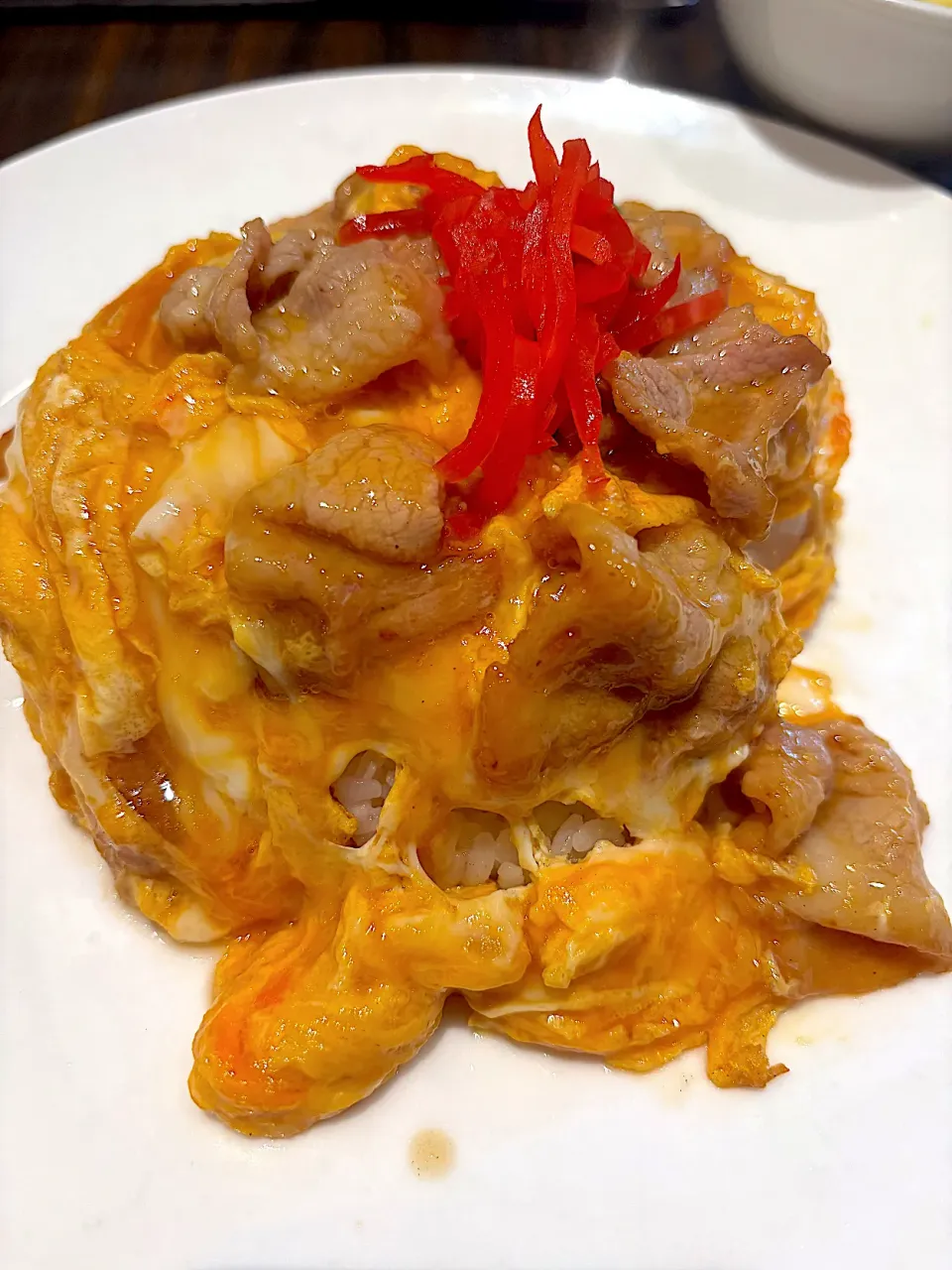 豚玉子飯|saturnさん