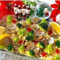 炊飯器パエリア