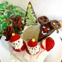 去年のクリスマスケーキ| ゆりゆりさん