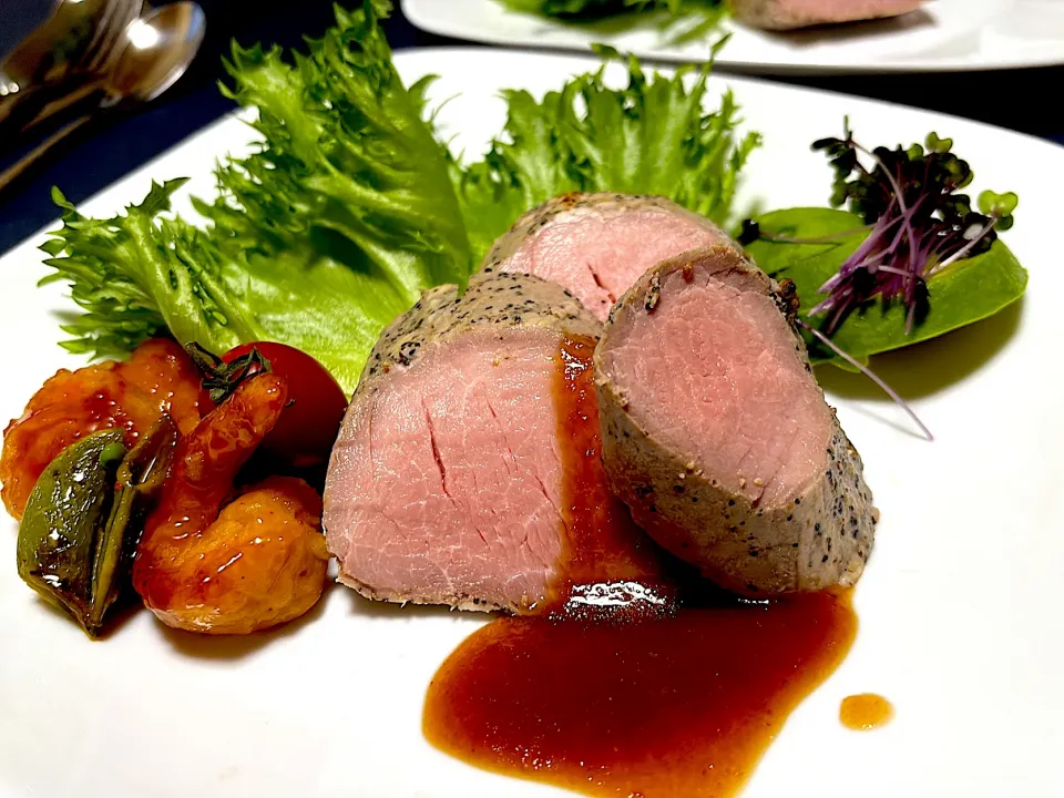 MERY Xmas😊　ローストポーク💓|サチ😊さん