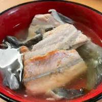 ビワマスあら汁|タマ三郎さん