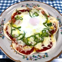 餃子の皮のピザ|田中章さん