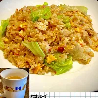 いつの日かのランチ「レタス炒飯」|mottoさん