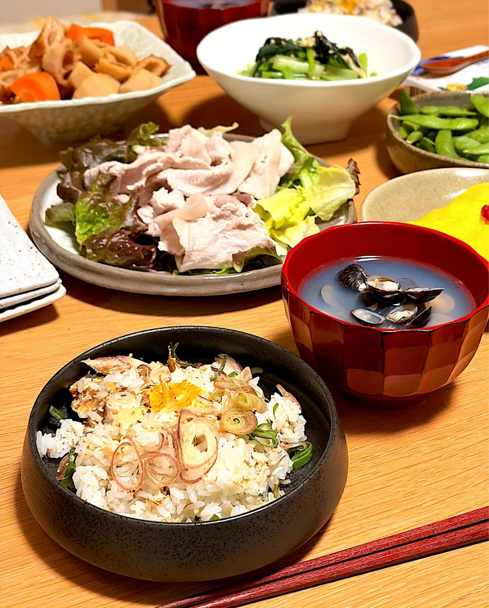 焼き鯖と香味野菜の混ぜごはん|kaeさん