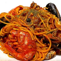 クリスマスバージョン🎄スパゲッティ🩷|サチ😊さん