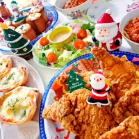 クリスマスごはん🎄🎁🎅🌟🔔| プリン☆さん