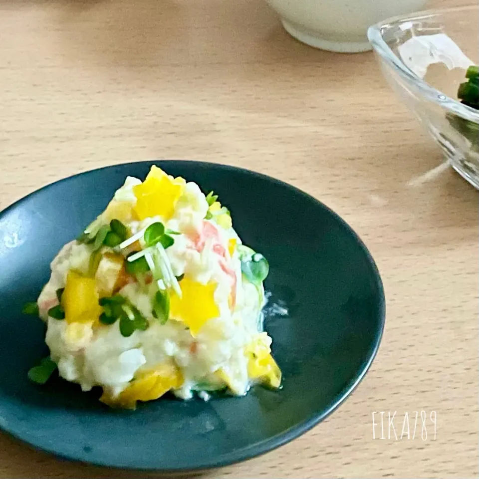 どこかで見かけた ポテサラツリー|FIKA789さん