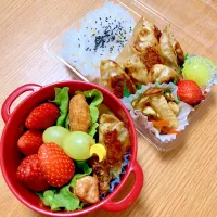 夫と次女のお弁当🍱🍙|シズソラさん