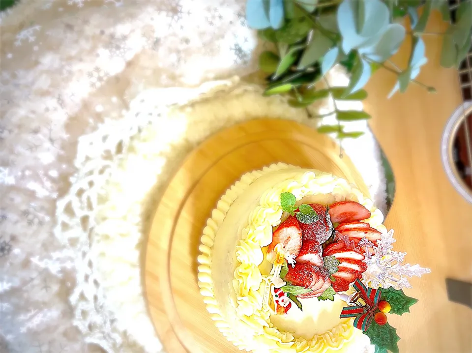 🎄クリスマスケーキ🎄|U・x・Uchokoさん