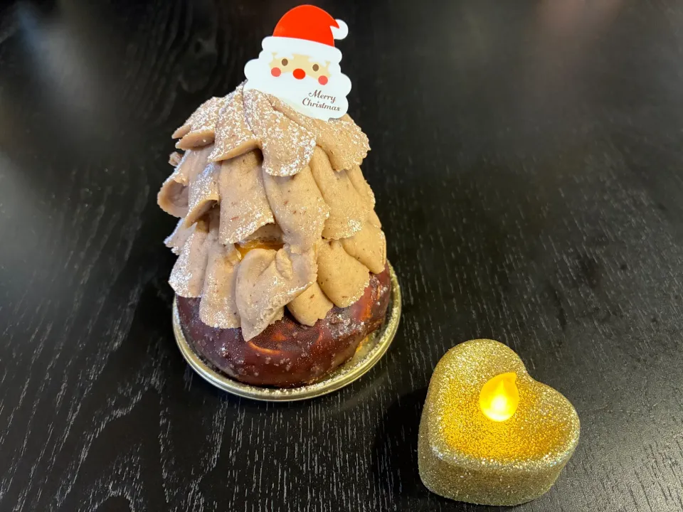 モンブランのツリーケーキ🌰|なみさん