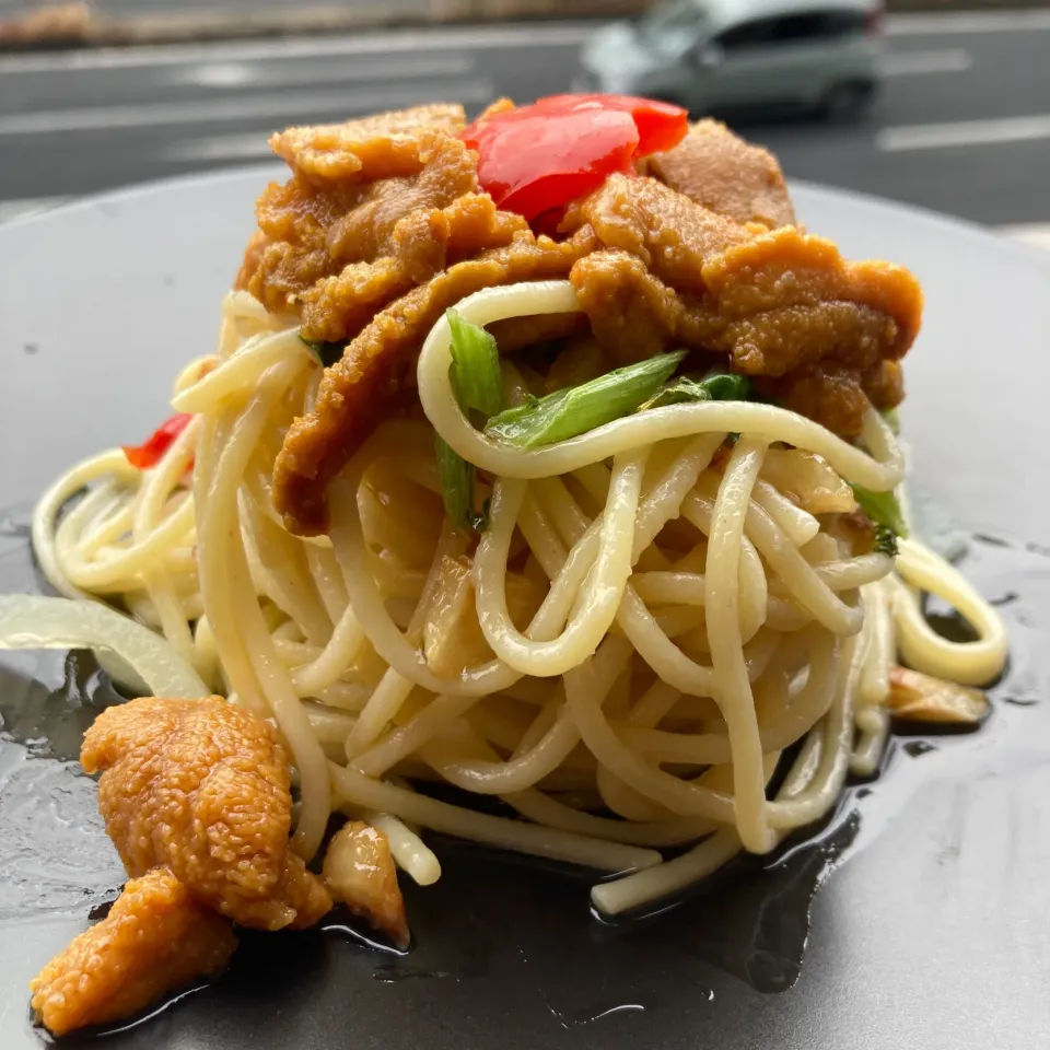 今日のスパゲティ・アーリオ・オーリオ・ペペロンチーノ|Kさん