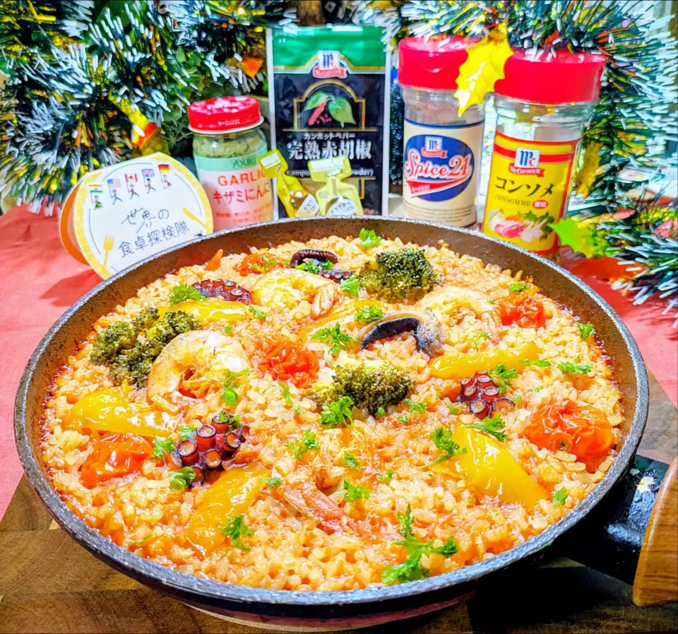 🌏『世界の食卓探検の旅〜🇪🇸スペイン』
【🇪🇸パエージャ・マリネーラ】|ayaさん