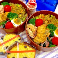 今日の夫婦弁⁽⁽ ◟(灬 ˊωˋ 灬)◞ ⁾⁾💕|桃実さん