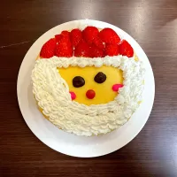 サンタケーキ　（10才作）|まみさん