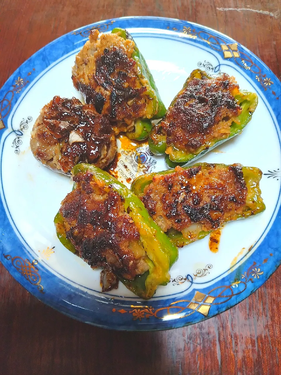 ピーマンの肉詰め|のばーきさん