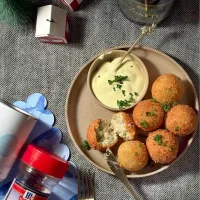 クロケタス・デ・バカラオ Croquetas de bacalao (干し鱈のコロッケ)|まる(丸大豆)さん
