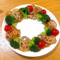 蓮根リーフサラダ|CHIZUさん