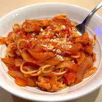 トマトパスタ|たけさん