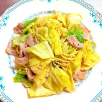 キャベツと豚肉のペペロンチーノ🌶️今日の夕食20251226|rococoさん