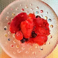 ベリーとザクロのゼリー🍓20251226|rococoさん