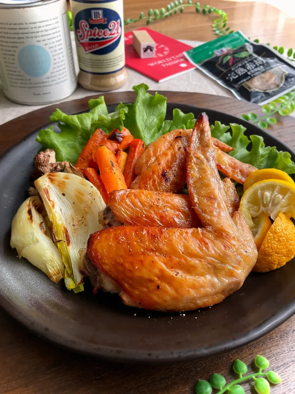 スパイス21de鶏の手羽先グリル|スイーツポテトさん