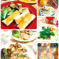 鮭クリーム春巻き|みったんさん