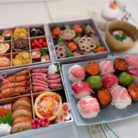 おせち2024🌿|はる꒰(๑´•.̫ • `๑)꒱さん