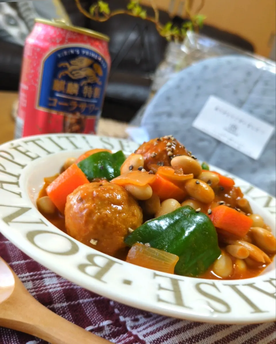 肉団子ﾋﾞｰﾝｽﾞ|まりおさん