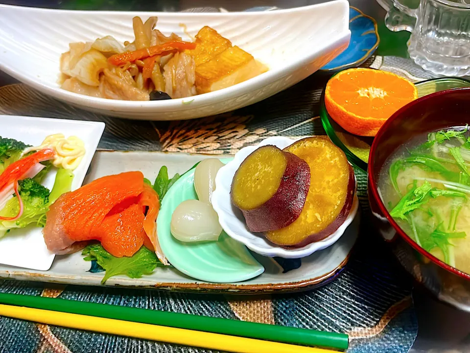 #厚揚げと豚バラのすき焼き風|Reikoさん