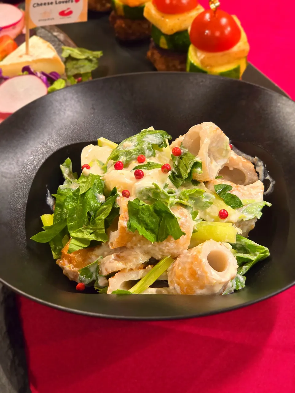 セロリとちくわの味噌チーズ|オハナシマンさん