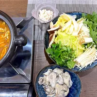 牡蠣🦪の味噌鍋🍲|sakuramochiさん