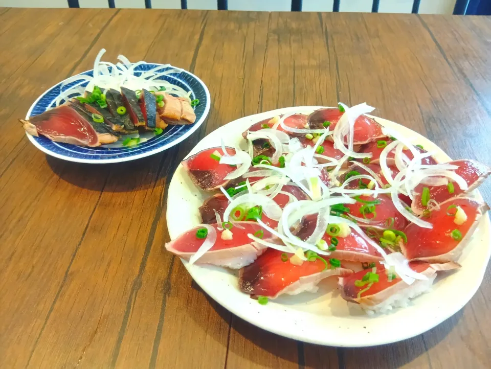 カツオのたたきの握り|myon-myonさん