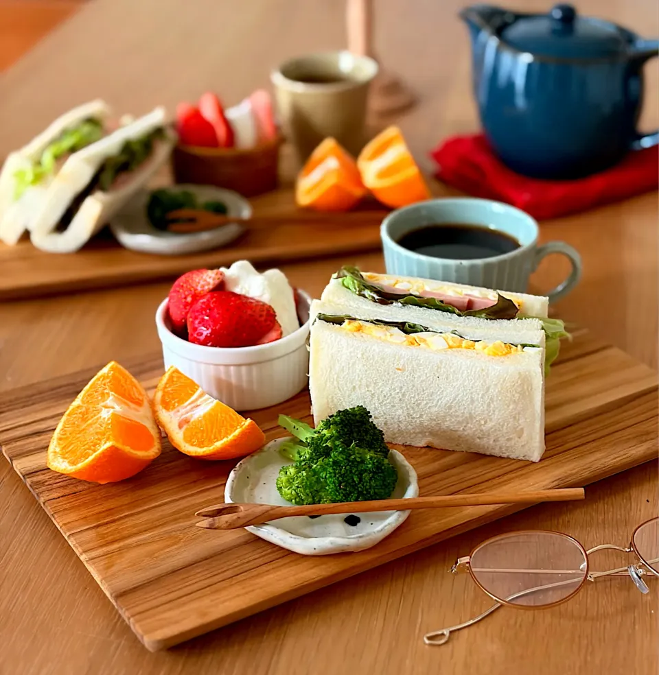 サンドイッチモーニングプレート|kaeさん