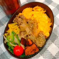 牛玉子丼弁当|ルルさん