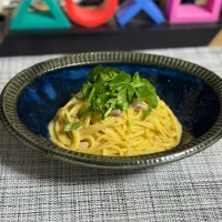 塩辛と柚子胡椒のサラダスパ|OLの気ままご飯🍽さん