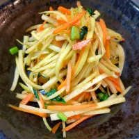 大根の皮きんぴら風|はるみさん