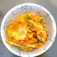 かき揚げ丼|あきたまさん