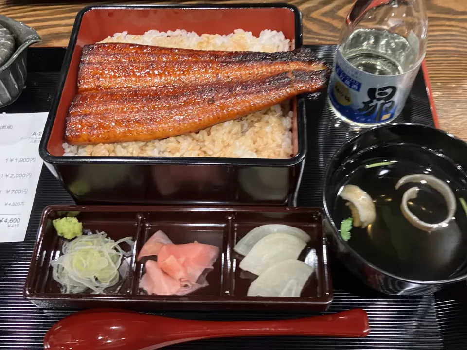 うな重上・梅（大盛り➖¥300）|まさとさん