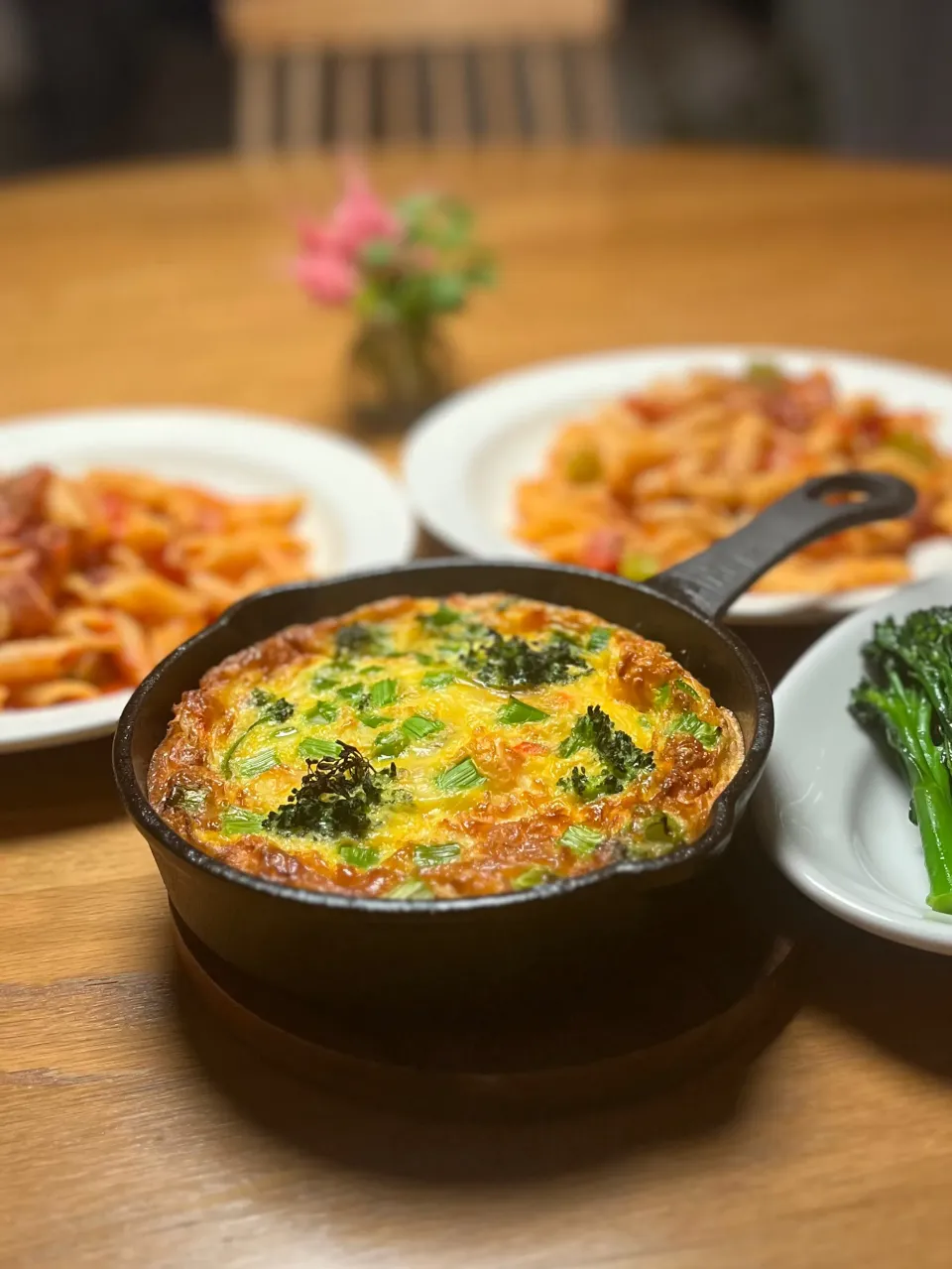 12/18も夕食　スパニッシュオムレツ|yoneさん